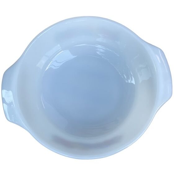 Vintage Anchor Hocking Fire King Fruit Harvest 1-1/2 qt. Casserole Dish - Picture 4 of 5